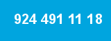 924 491 11 18 924 491 11 18